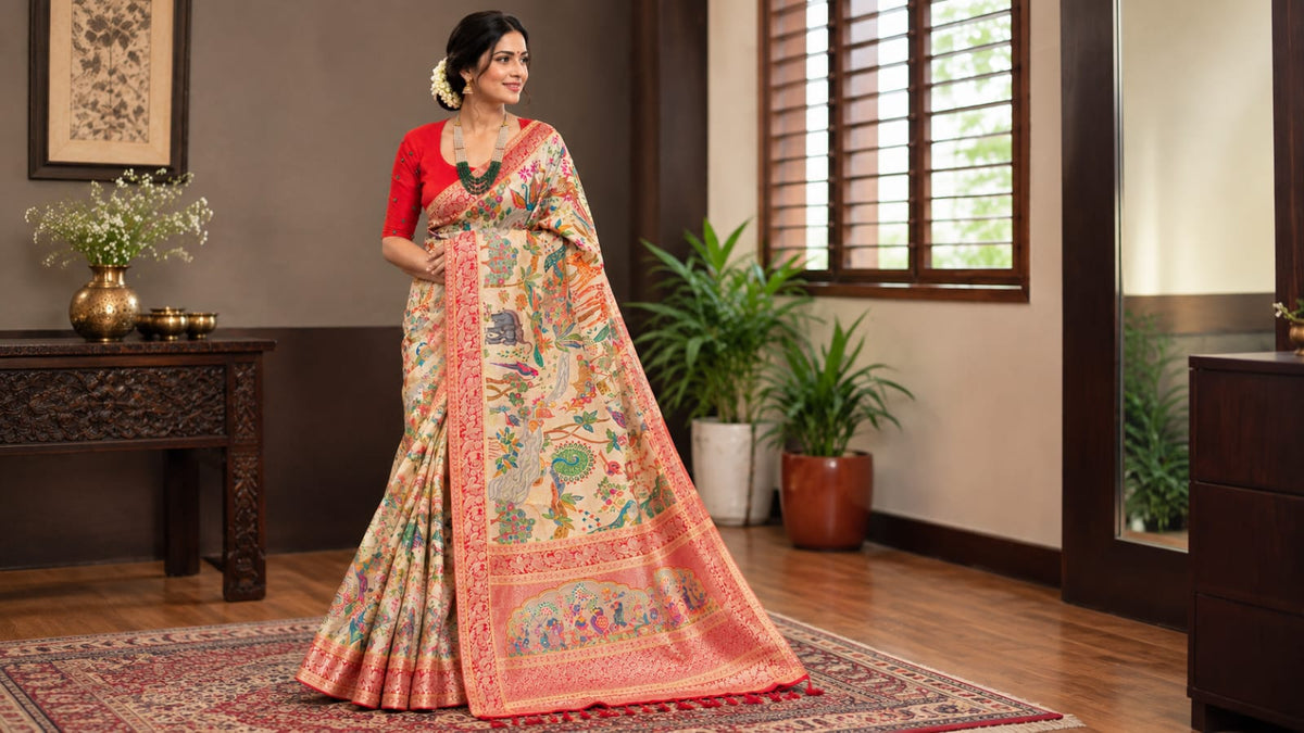 Funky Fusion of Sarees